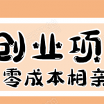 史上最强的零成本创业项目年入30W：相亲号，从平台搭建到引流到后期开单