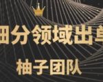 闲鱼细分领域暴力出单玩法，低成本轻松做到单号月入5000+