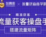 流量获客操盘手（系统大课）道器术皆备，从0到1搭建你的专属流量池