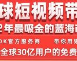 TikTok海外短视频带货训练营，全球短视频带货2022年最吸金的蓝海市场