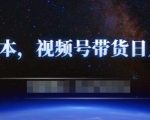 零基础视频号带货赚钱项目，0成本0门槛轻松日入300+【视频教程】