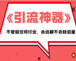 {引流神器}拥有这套系统化的思维，不管做任何行业，永远都不会缺流量（PDF电子书）