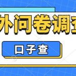 外面收费5000+海外问卷调查口子查项目，认真做单机一天200+【揭秘】