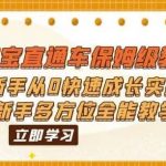 2023淘宝直通车保姆级教程：新手从0快速成长实操，新手多方位全能教学