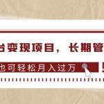 多多平台变现项目，长期管道收益，副业也可轻松月入过万