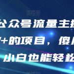 AI图文公众号流量主掘金，月入5W+的项目，傻瓜式发文，小白也能轻松上手【揭秘】