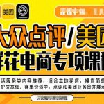 大众点评/美团鲜花电商专项课程，操作简单、维护成本低、客单价适中，点评和美团业务合并展示