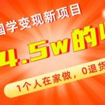 高利润产品，国学带货暴利项目，1人可做，轻松日入过万，适合0基础小白