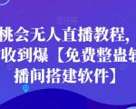 天庭蟠桃会无人直播教程，无人值守礼物收到爆【免费整蛊软件+直播间搭建软件