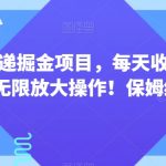 王炸快递掘金项目，每天收入500+，可无限放大操作！保姆级教程