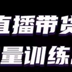 直播带货流量训练营，小白主播必学直播课