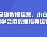 亚马逊数据运营，小白如何学会用数据指导运营