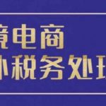 “跨境税务宝典教程：跨境电商全球税务处理策略”